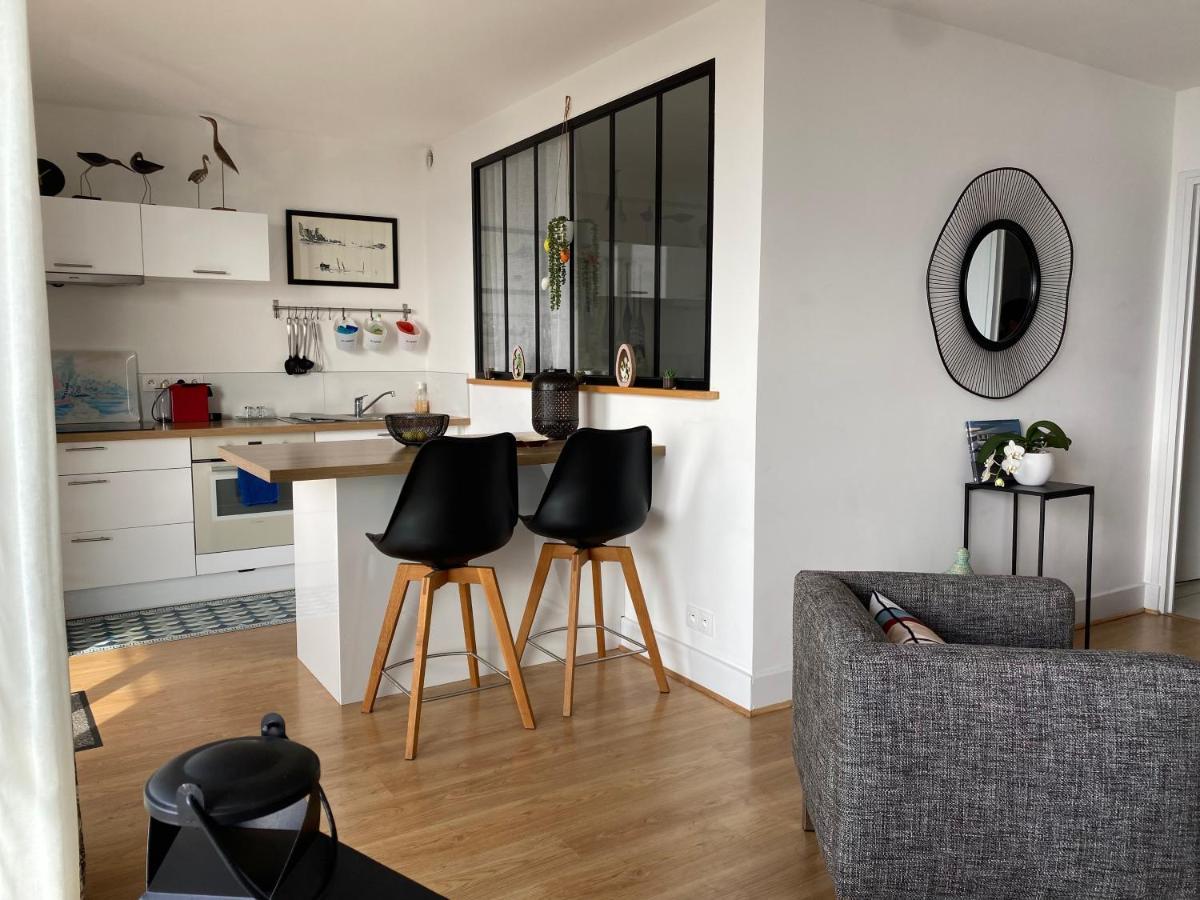 Splendide Vue Face A La Mer Avec Garage Конкарно Екстериор снимка